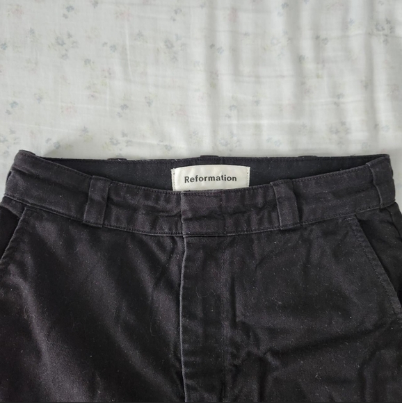Reformation Black Trousers - Picture 1 of 6